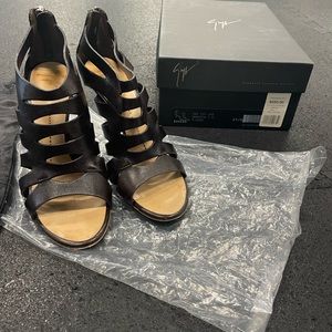 Giuseppe Zanotti design 4” cage heels